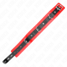Kink - Collier Avec Ceinture 65 Cm Avec Sangle Rouge 54 X 4,5 Cm